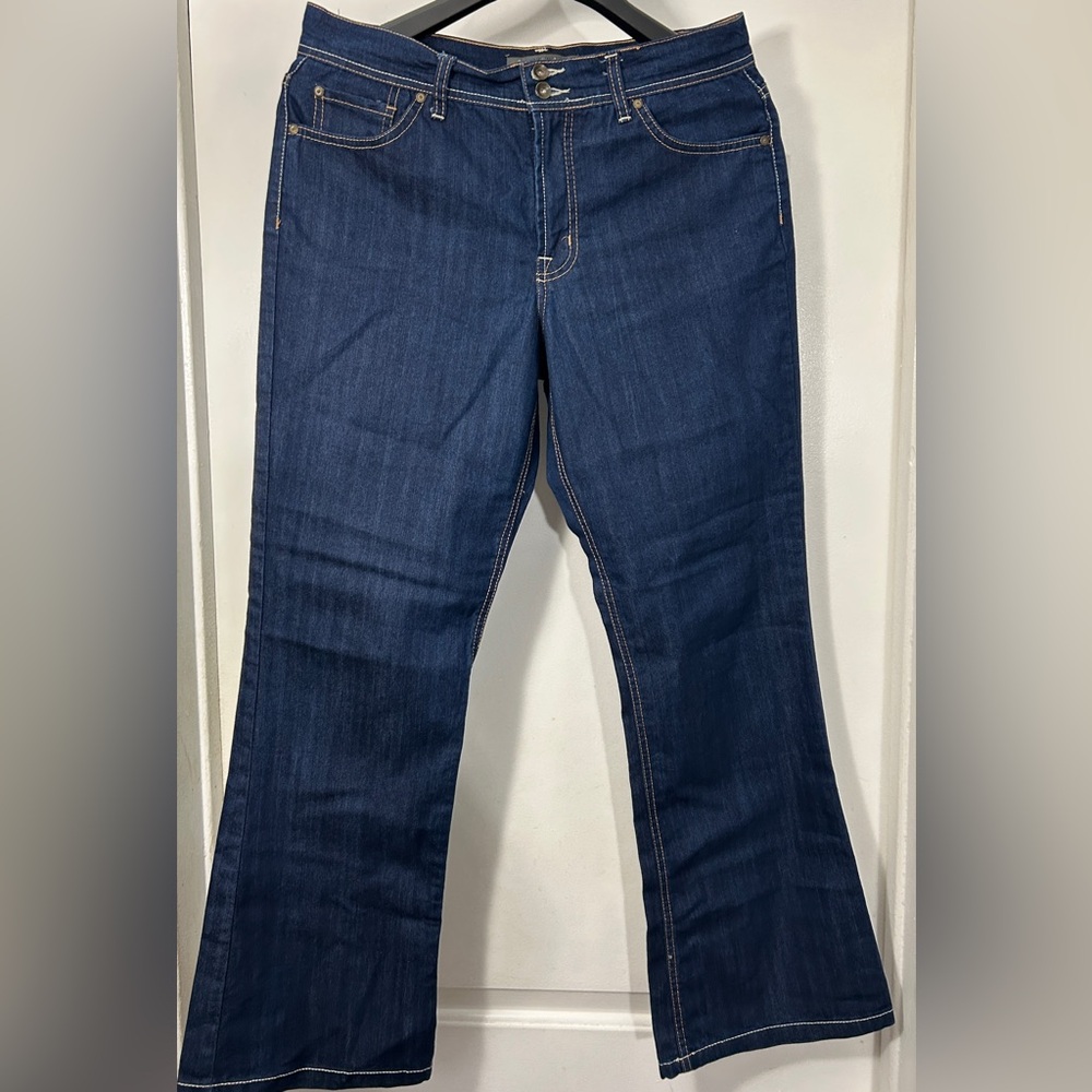 Nine West Dark Wash Bootcut Jeans Size 10